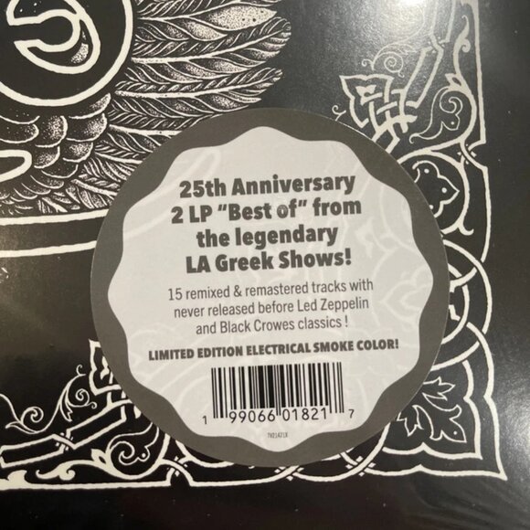 Jimmy Page & The Black Crowes Live At The Greek 2-LP ~ Exclusive Color/Ltd 1,000 - Picture 4 of 5